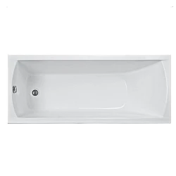 Акриловая ванна Vayer Milana 180x75 см Гл000024278 белая глянцевая