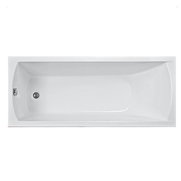 Акриловая ванна Vayer Milana 180x75 см Гл000024278 белая глянцевая