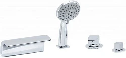 Смеситель на борт ванны Aquanet A8 205034 хром