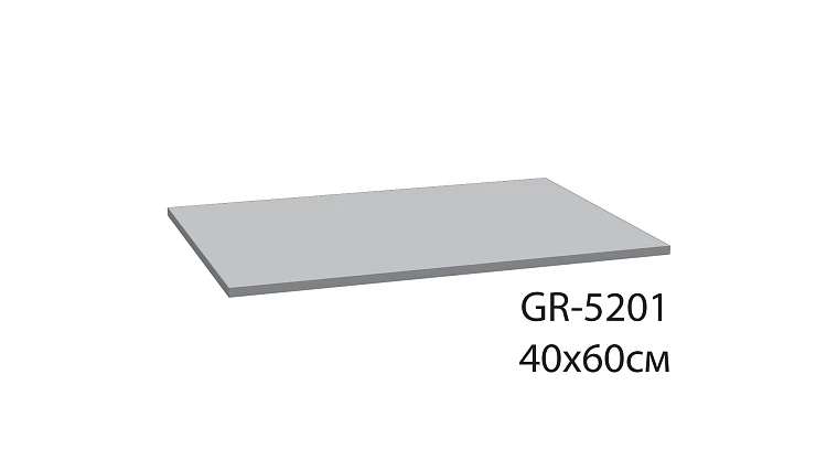 Коврик для ванной Fixsen Grampus Point 40х60 см GR-5201K серый
