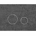 Кнопка смыва KKPol Vitrum Grande V1 Orbis 350/PPK/419-00-03 Quartz, Pietra Antracite