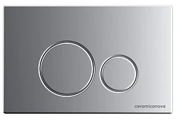Система инсталляции для унитазов Ceramica Nova Envision Round CN1001M с кнопкой хром матовая