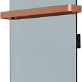 Полотенцесушитель электрический Allen Brau Infinity 60x44 см 00305010 медь браш