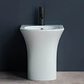 Биде напольное Ceramica Nova Star CN1906 белый глянец