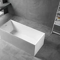 Акриловая ванна ABBER 170x75 AB9274-1.7 белая глянцевая