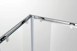 Душевой уголок Cezares Molveno 100x100см MOLVENO-A-2-100-C-Cr-IV профиль хром, стекло прозрачное