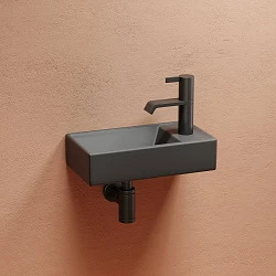 Раковина подвесная Ceramica Nova Element CN6051LMDH темный антрацит матовый