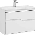 Тумба с раковиной Aquanet Модена 85 212663 белая