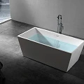Акриловая ванна ABBER 160x80 AB9224-1.6 белая глянцевая