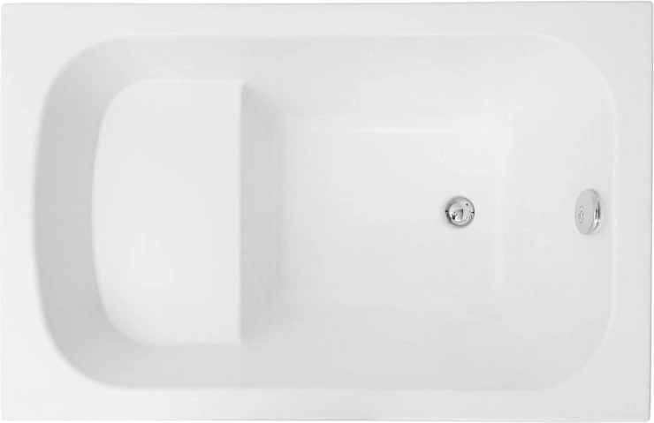 Акриловая ванна Aquanet Seed 110x70 246133 белая глянцевая