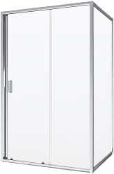 Душевой уголок Niagara Nova 130x90см NG-62-13A-A90 профиль хром, стекло прозрачное