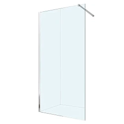 Душевая стенка BERGES SKY 120x200см 064005 профиль хром, стекло прозрачное