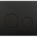 Кнопка смыва KKPol M11 Omnes Vitrum Grande Orbis Mat 350/PPC/144-00-00 черная матовая