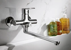Смеситель для биде Bravat Phillis F356101C-ENG хром