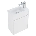 Тумба под раковину BelBagno Pietra Mini 40 R PIETRA MINI-400-1A-SO-BL-R белая глянцевая