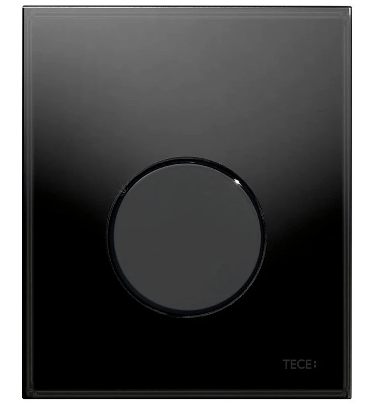 Кнопка смыва TECE Loop Urinal 9242657 черная глянцевая/матовая