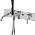 Смеситель встраиваемый для ванны с душем Allen Brau Priority 5.31A05-00 с внутренней частью, хром