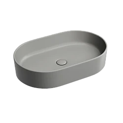 Раковина накладная Ceramica nova Element 600*380*122мм CN6048MH антрацит матовая