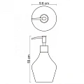 Дозатор Wasserkraft Dinkel K-4699 белый / хром