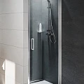 Душевая дверь в нишу RIHO 80см G003001120 профиль хром, стекло прозрачное