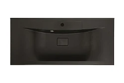 Раковина встраиваемая Art&Max 90 см AM-LAV-900-MR-FP-Nero черная матовая