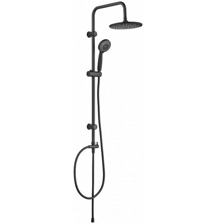 Душевая стойка Aquanet Passion R AF300-70-R-B черная матовая