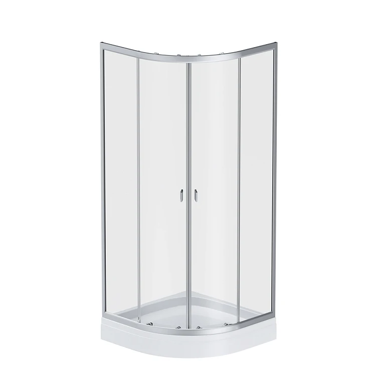 Душевой уголок AM.PM X-Joy 80x80см W88E-205-080MT профиль матовый хром, стекло прозрачное