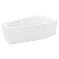 Акриловая ванна Riho Rething Space 160x75 Plug & Play B112009005 левая, белая глянцевая