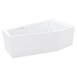 Акриловая ванна Riho Rething Space 160x75 Plug & Play B112005005 левая, белая глянцевая