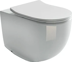 Система инсталляции для унитазов Ceramica Nova Envision Round CN1001CH с кнопкой и унитазом CN4004