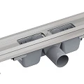 Душевой лоток AlcaPlast APZ6 650 с опорами, хром