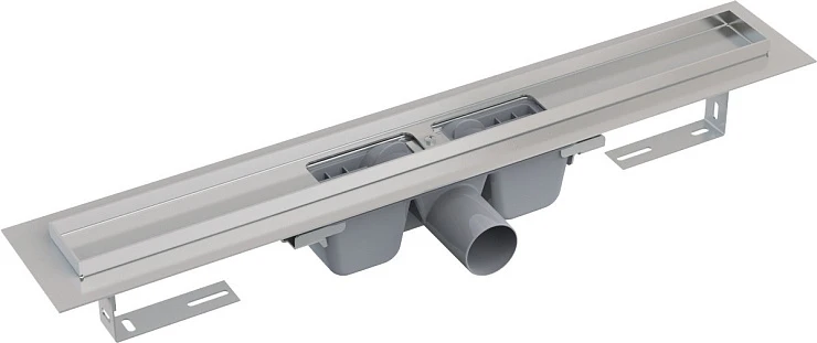 Душевой лоток AlcaPlast APZ6 650 с опорами, хром