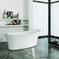 Акриловая ванна BelBagno 167x75x68,5 BB302 белая глянцевая