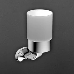 Стакан Art&Max Ovale AM-E-4068 хром