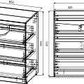 Тумба под раковину Style Line Даллас 150 СС-00002305 белый глянец
