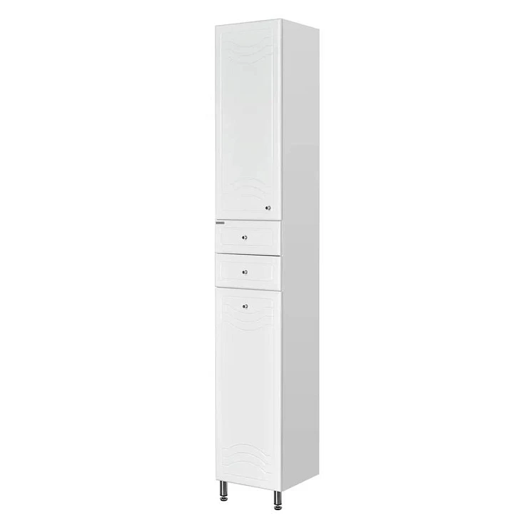 Шкаф-пенал Aquaton Домус L 32см 1A122003DO01L белый глянцевый