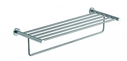 Полка Aquanet 4562 для полотенец, хром