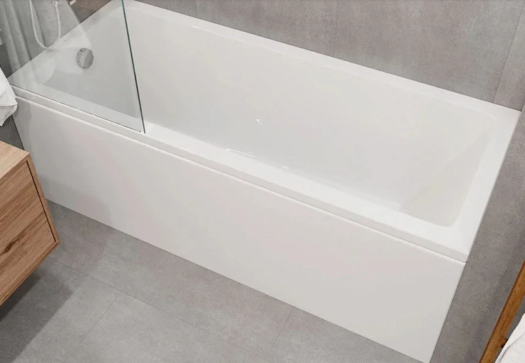 Акриловая ванна Vagnerplast Cavallo 170x75 VPBA170CAV2X-04 белая глянцевая