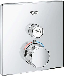 Термостатический смеситель Grohe Grohtherm SmartControl 29123000 для душа, хром
