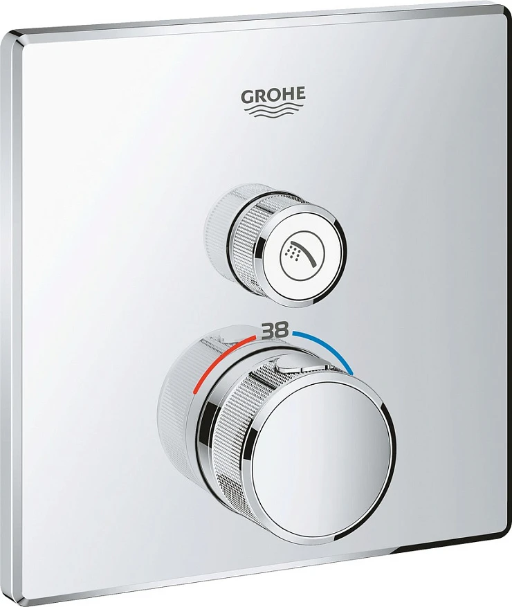 Термостатический смеситель Grohe Grohtherm SmartControl 29123000 для душа, хром