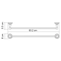 Полотенцедержатель Wasserkraft Ammer K-7030 хром