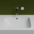 Раковина встраиваемая Ceramica Nova ELEMENT CN7018 белая глянцевая