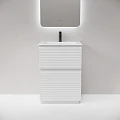 Тумба с раковиной Sancos Folk Floor 60 напольная, Bianco