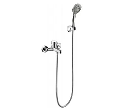 Смеситель для ванны с душем Bravat Slim F6332366CP-01-RUS хром