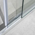 Душевая дверь в нишу Vincea Slim-U 110см VDS-2SU110CL профиль хром, стекло прозрачное