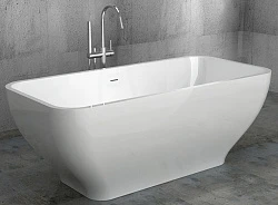 Акриловая ванна ABBER 170x70 AB9220 белая глянцевая