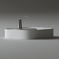 Раковина накладная Ceramica Nova Element CN6034 белая матовая