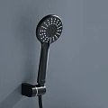Смеситель для ванны с душем Aquatek Оберон AQ1249MB черный матовый