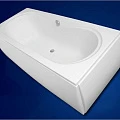 Акриловая ванна Vagnerplast Briana 170x75 VPBA170BRI2X-04 белая глянцевая