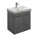 Тумба с раковиной Comforty Осло 60 00-00000835CF бетон светлый
